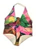 Assorted Brands 100% Polyester Print Green Swimsuit Top Size 3X - photo 1