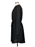 Express 100% Polyester Solid Black Casual Dress Size S - photo 5