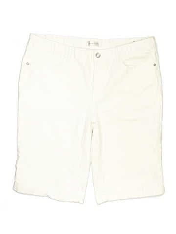 Christopher & Banks Khaki Shorts (view 1)