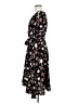 Shein 100% Polyester Floral Black Casual Dress Size 6 - photo 5