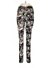 Unbranded Floral Black Leggings Size L (estimated) - photo 1