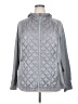 MICHAEL Michael Kors 100% Polyester Argyle Gray Jacket Size 2X - photo 1
