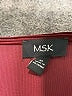 MSK Burgundy Casual Dress Size XL - photo 7
