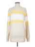 Paul Jones Stripes Ivory Pullover Sweater Size S - photo 1