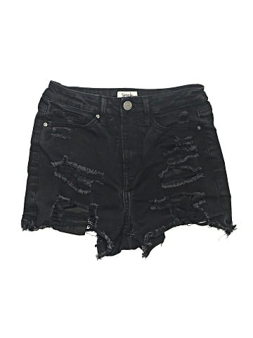 Simple Society Denim Shorts (view 1)