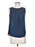 Worthington 100% Polyester Blue Sleeveless Blouse Size S - photo 1