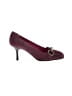 Coach Burgundy Heels Size 7 1/2 - photo 1