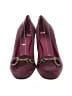 Coach Burgundy Heels Size 7 1/2 - photo 2