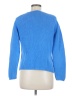 Talbots 100% Cotton Solid Blue Pullover Sweater Size M - photo 2
