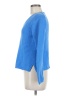 Talbots 100% Cotton Solid Blue Pullover Sweater Size M - photo 5
