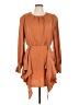 Entro 100% Polyester Brown Casual Dress Size L - photo 1