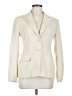 MM. LaFleur Ivory Wool Blazer Size 6 - photo 1