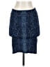 BCBGMAXAZRIA Paisley Blue Formal Skirt Size XS - photo 1