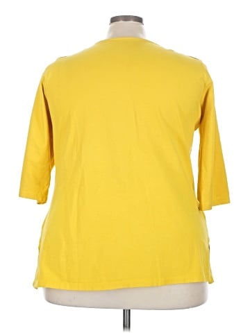 Jessica London 3/4 Sleeve Top (view 2)