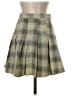 Lush Plaid Green Casual Skirt Size S - photo 2
