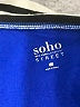 Soho Blue 3/4 Sleeve T-Shirt Size XL - photo 7