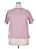 Assorted Brands Pink Short Sleeve Blouse Size XXL - photo 1