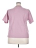 Assorted Brands Pink Short Sleeve Blouse Size XXL - photo 2