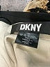 DKNY 100% Polyester Stripes Tan Cocktail Dress Size 14 - photo 7