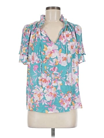 Counterparts Short Sleeve Blouse (view 1)