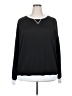 Fantaslook Black Pullover Sweater Size 2XL - photo 1
