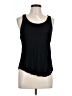 Cupio 100% Viscose Black Sleeveless Top Size L - photo 1