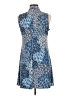 MSK Print Blue Cocktail Dress Size L (petite) - photo 2