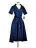 Alex Evenings Blue Cocktail Dress Size 8 - photo 1