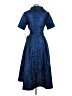 Alex Evenings Blue Cocktail Dress Size 8 - photo 2