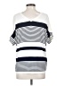 CAbi Stripes White Short Sleeve Top Size XXS - photo 2