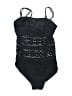 Assorted Brands 100% Polyester Stars Black One Piece Swimsuit Size 4 - photo 2