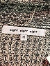 Eight Eight Eight Houndstooth Gray Turtleneck Sweater Size M - photo 7