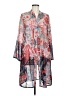 Jorja 100% Polyester Red Kimono Size M - photo 1
