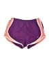 Nike 100% Polyester Color Block Purple Athletic Shorts Size M - photo 1