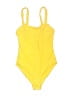 Onia Solid Yellow One Piece Swimsuit Size S (estimated) - photo 1