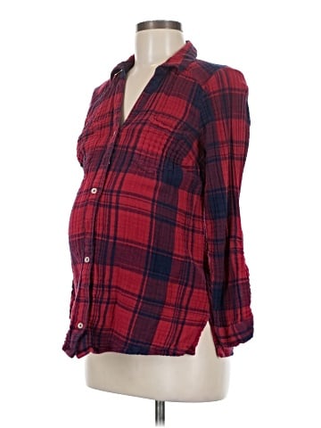 Motherhood Long Sleeve Blouse (view 1)