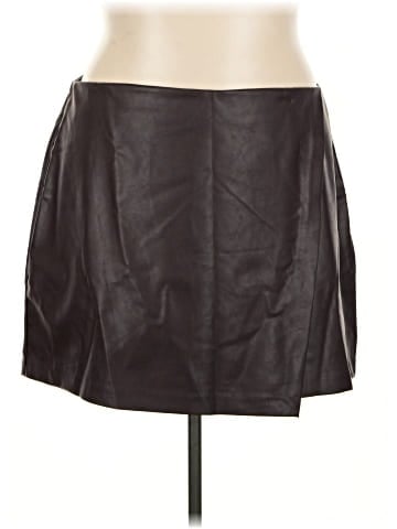 Old Navy Faux Leather Skirt (view 1)