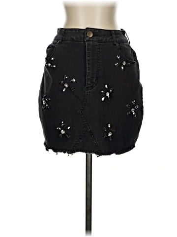 GB Denim Skirt (view 1)