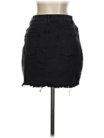GB Denim Skirt (view 2)