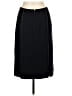 Albert Nipon Solid Blue Black Formal Skirt Size 12 - photo 2