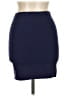 Express Solid Blue Casual Skirt Size L - photo 2