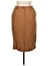 Via Condotti 100% Wool Solid Brown Tan Wool Skirt Size 10 - photo 2