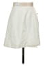 Mable Solid Ivory Casual Skirt Size S - photo 2
