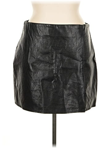 Old Navy Faux Leather Skirt (view 1)