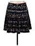 J.Crew 100% Polyester Tweed Black Casual Skirt Size 10 - photo 1
