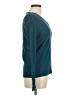 Basic Editions 100% Cotton Teal Long Sleeve Henley Size M - photo 4