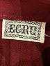 Ecru 100% Polyester Solid Burgundy Formal Skirt Size 10 - photo 4