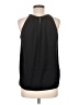 MNG Suit 100% Polyester Black Sleeveless Blouse Size M - photo 2