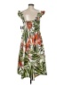 Studio One Tropical Green Cocktail Dress Size M - photo 2
