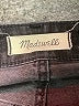 Madewell Chevron-herringbone Black Jeans Size 24 waist (tall) - photo 7